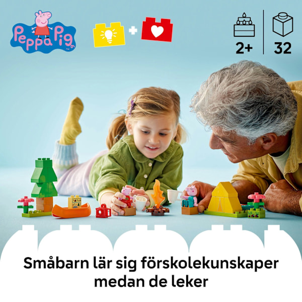 LEGO® DUPLO® Greta Gris Campingtur 10452 multifärg