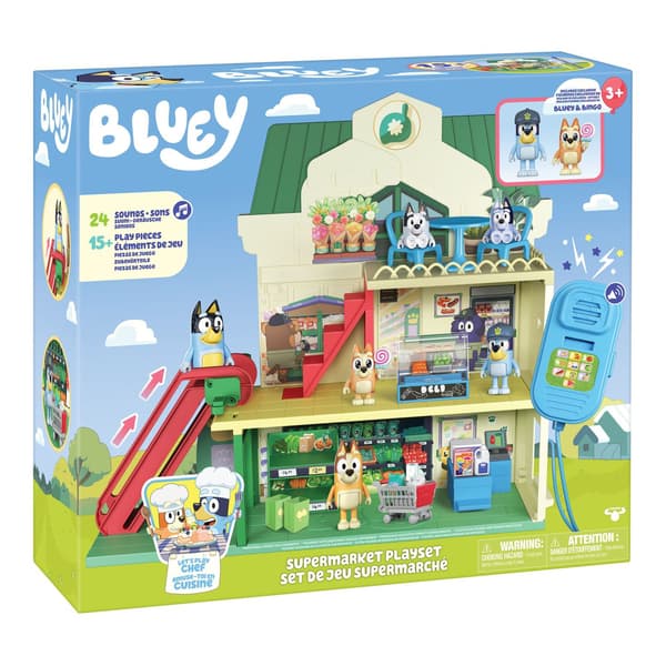 Bluey Supermarket Lekset multifärg