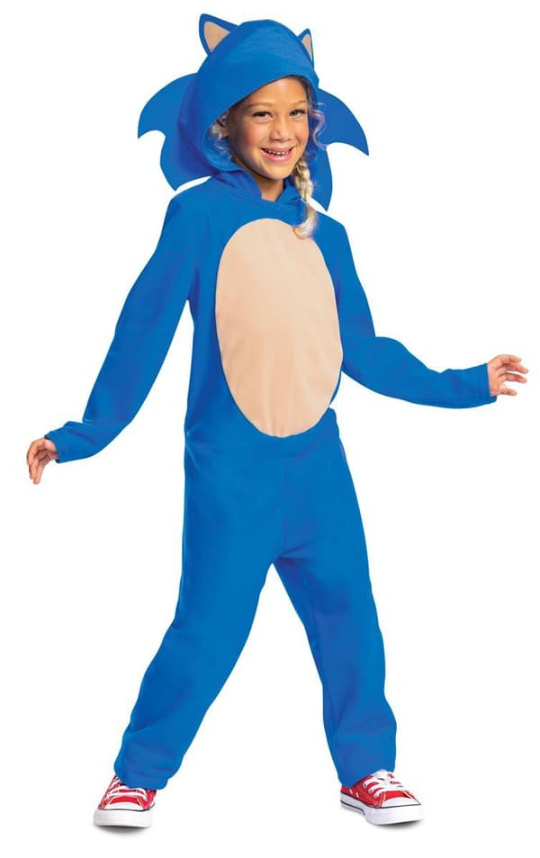 Sonic Utklädningskläder S 4-6 år MultiColor S 4-6 år