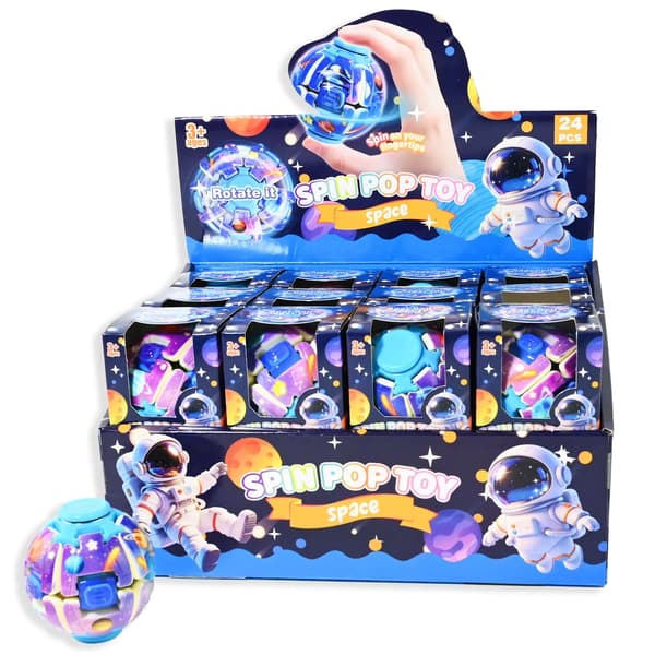 Fidget Spinner Ball Space multifärg