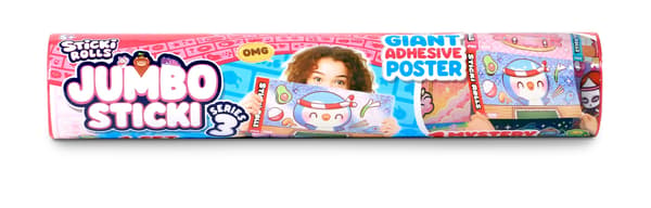 Sticki Rolls Jumbo Sticki Mystery S3 multifärg