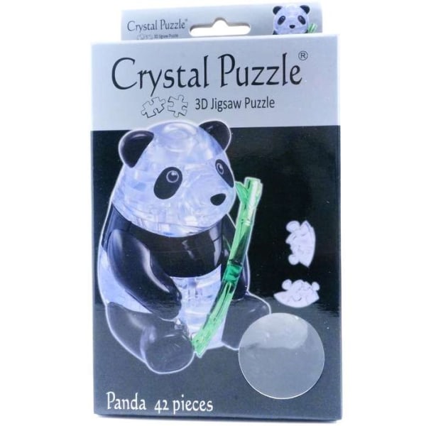 Crystal Puzzle 3D Panda 42 bitar
