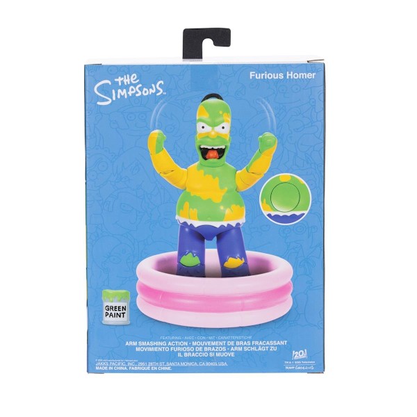 The Simpsons Premium Figur Furious Homer 13cm multifärg