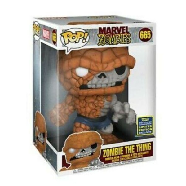 Funko! POP 665 Marvel Limited Edition Zombie The Thing 10" multifärg