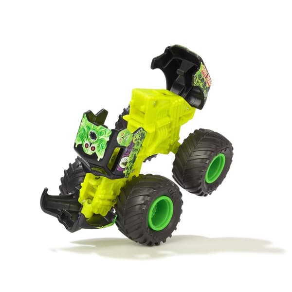 Monster Jam 1:64 Smash & Bash Grave Digger multifärg