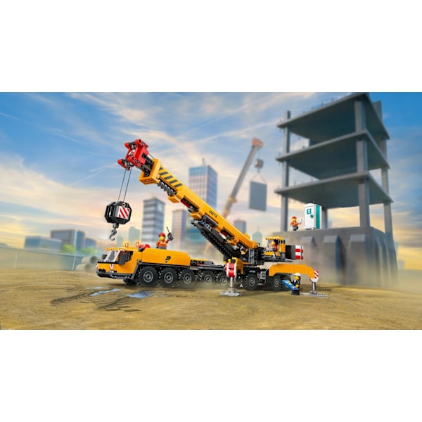 LEGO® City Gul mobil byggkran 60409 multifärg
