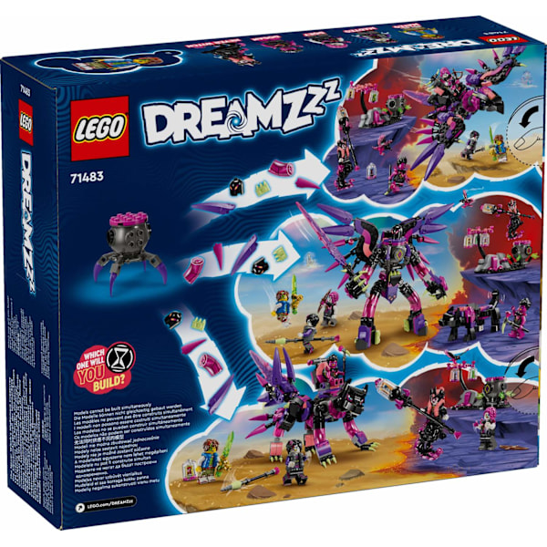 LEGO® DREAMZzz™ Neverhäxans mardrömsvarelser 71483 multifärg