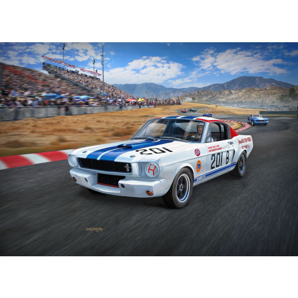 Revell 1966 Shelby GT 350R 1:24 Modellbyggsats multifärg