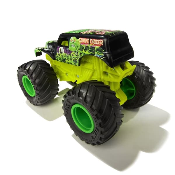 Monster Jam 1:64 Smash & Bash Grave Digger multifärg