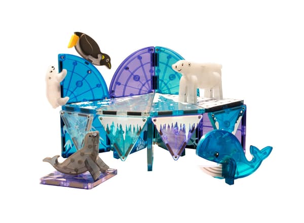 Magna-Tiles Arctic Animals 25 delar multifärg
