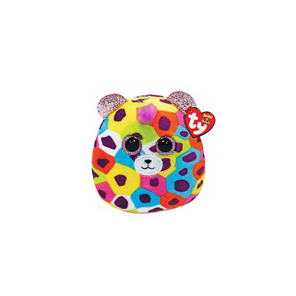 TY Squishy a Boos Giselle Leopard 8,5cm multifärg