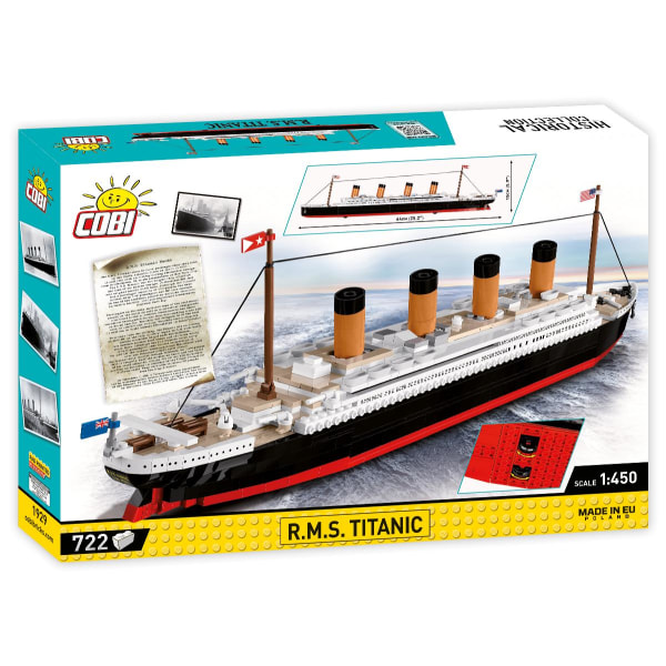 Cobi R.M.S Titanic 1:450 multifärg