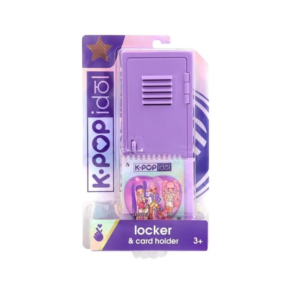 K-Pop Idol Locker Skåp med lås multifärg