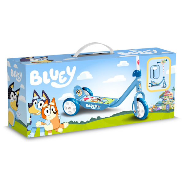 Bluey Sparkcykel med tre hjul multifärg