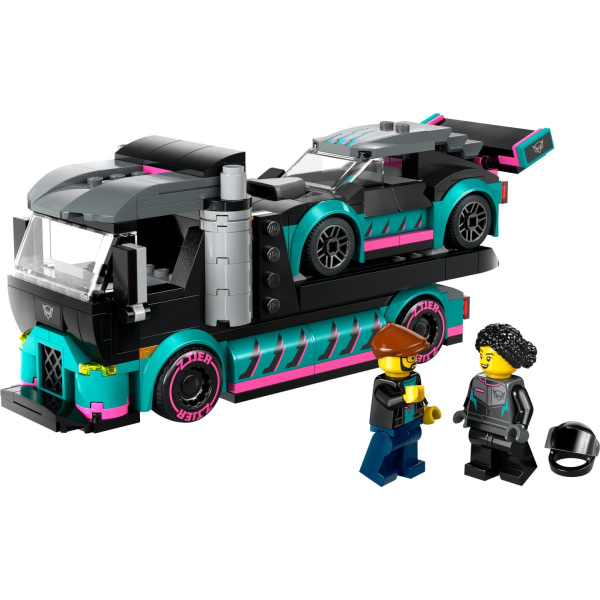 LEGO® City Racerbil och biltransport 60406