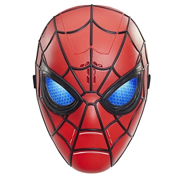Spiderman Mask med ljud och ljus multifärg