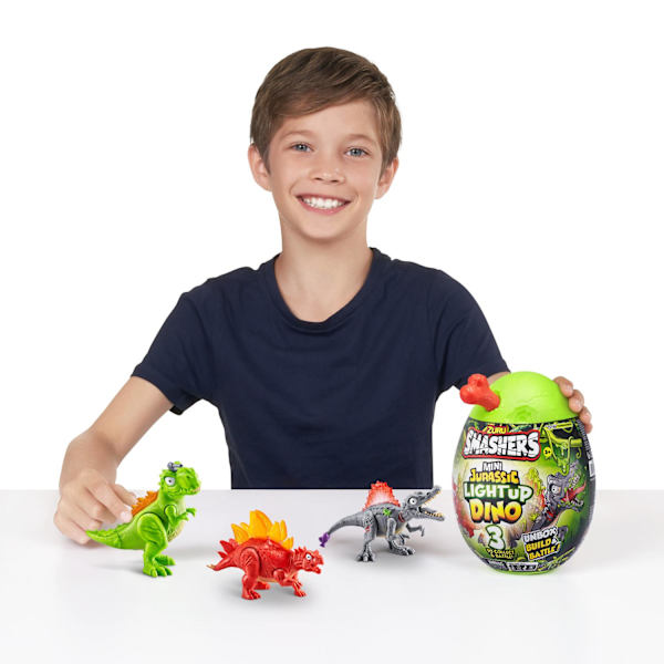 Zuru Smashers Mini Jurassic Light Up Dino multifärg