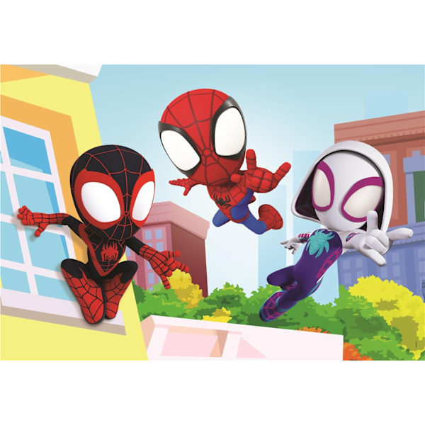 Clementoni Spidey Pussel 2x20 bitar multifärg