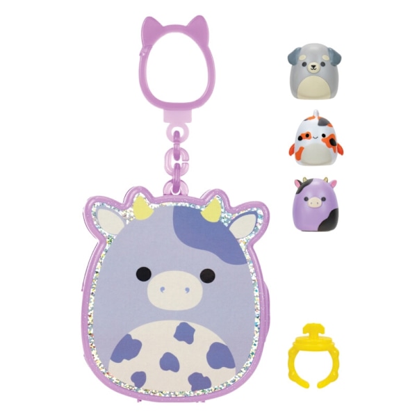 Squishmallows Squish-a-longs Clip-a-longs s1 multifärg