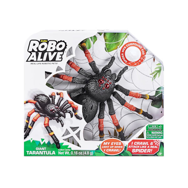 Robo Alive Giant Tarantula Robotspindel multifärg