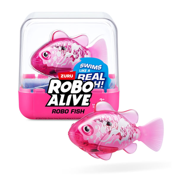 Zuru Robo Alive Robo Fish Rosa Rosa