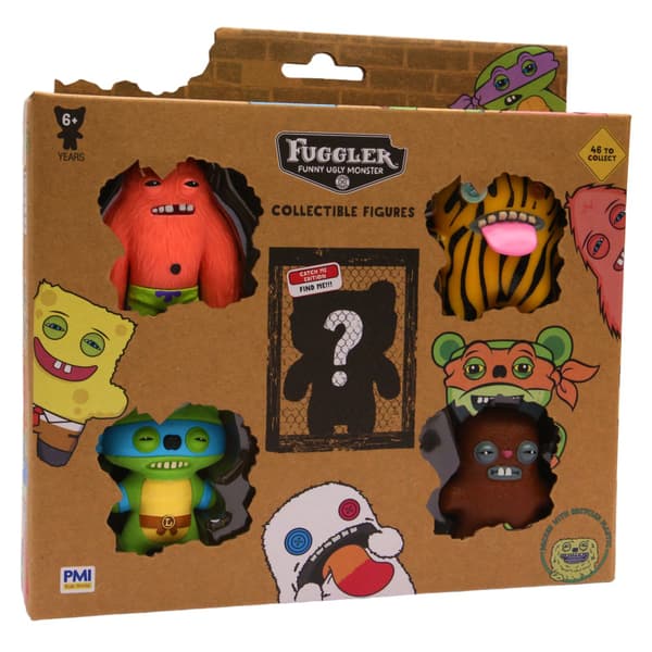 Fuggler Collectible Figures 5-pack s2 multifärg