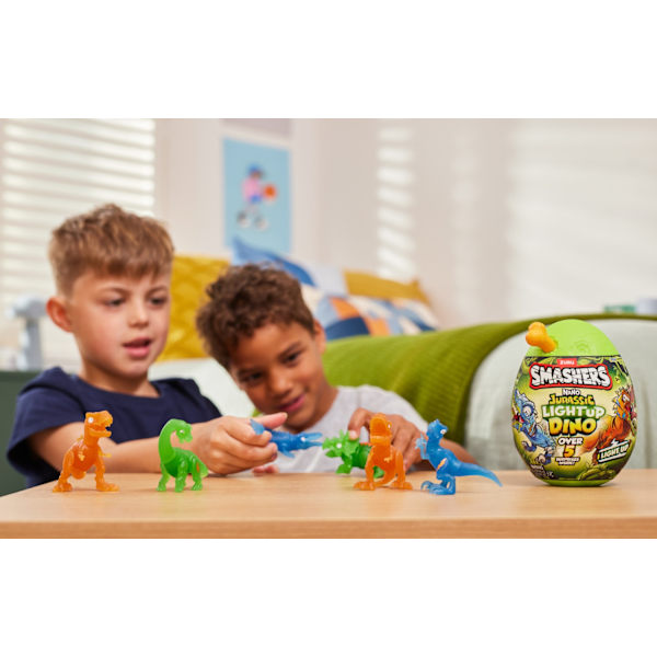 Zuru Smashers Nano Jurassic Light up Dino multifärg