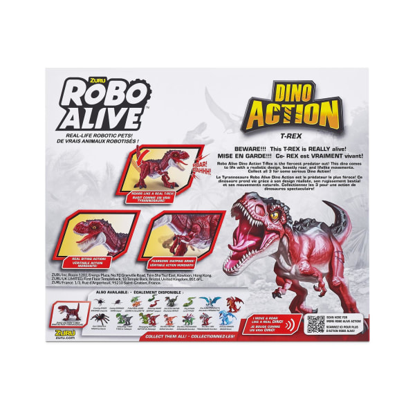 Robo Alive Dino Action T-Rex multifärg