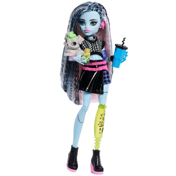 Monster High Docka Frankie Stein med tillbehör multifärg