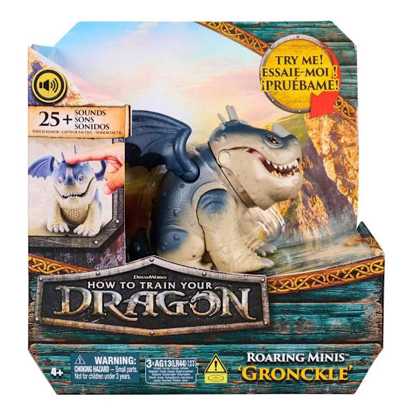 Dragons Roaring Minis Gronckle multifärg