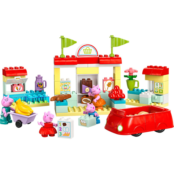 LEGO® DUPLO® Greta Gris Stormarknad 10434 multifärg
