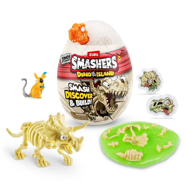 Zuru Smashers Dino Island Nano Egg multifärg