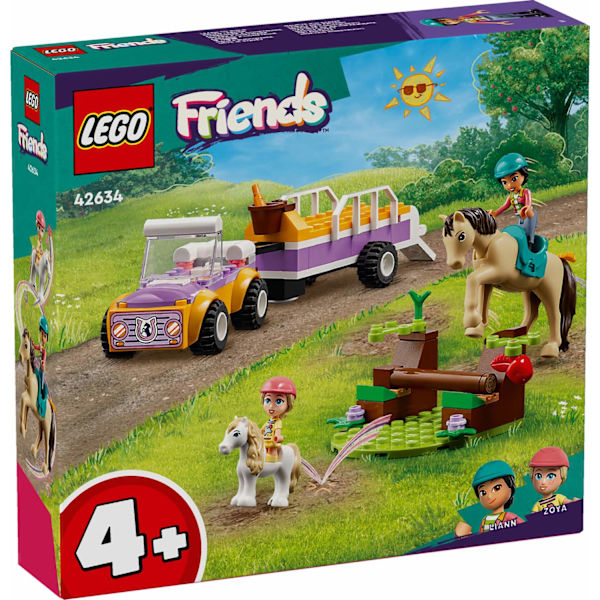 LEGO® Friends Häst- och ponnysläp 42634