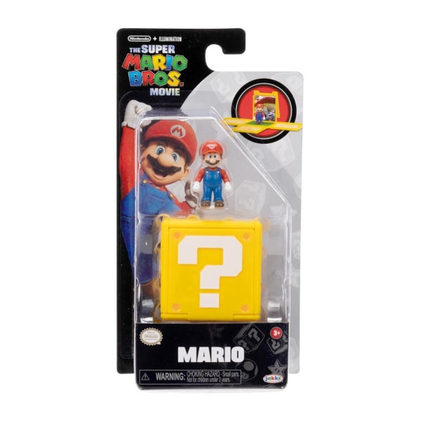 Super Mario Movie Mini Figur Mario multifärg