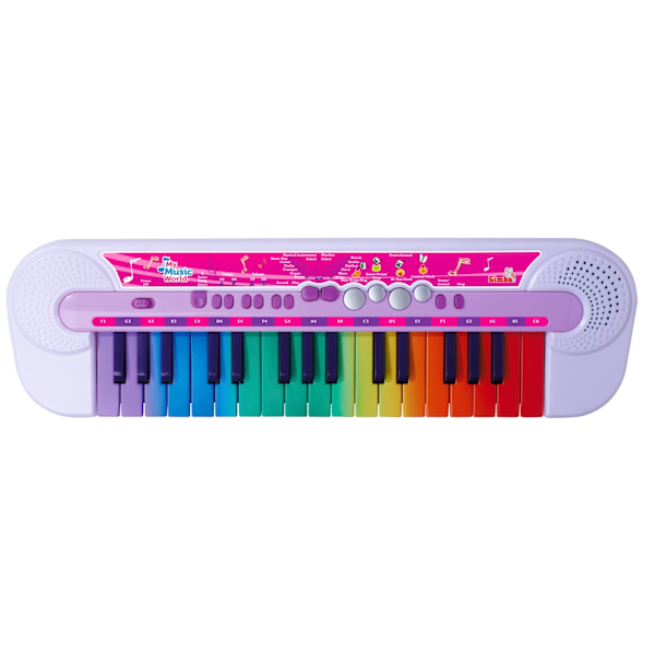 My Music World Keyboard Regnbåge