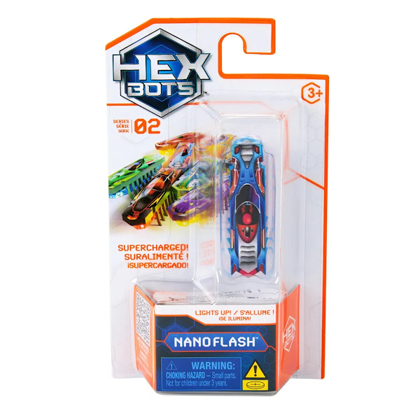 Hex Bots Nano Flash Blå 993 multifärg