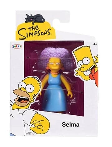 The Simpsons Figur 6cm Selma multifärg
