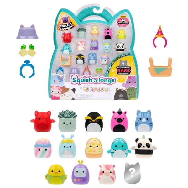 Squishmallows Squish-a-longs 14-pack s5 Valentine multifärg