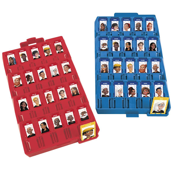 Grab & Go Resespel Guess Who multifärg
