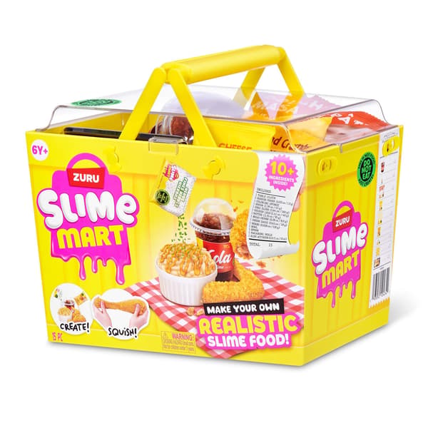 Slime Mart Kundkorg Friterad Kyckling multifärg