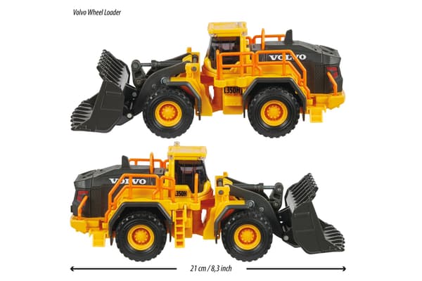 Majorette Volvo Wheel Loader Metall multifärg