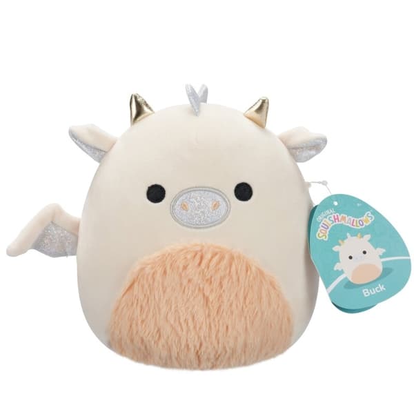 Squishmallows 19cm P22 Buck Dragon multifärg