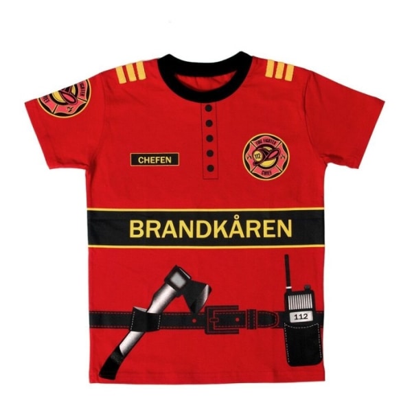 T-Shirt Brandman Strl. S Red S