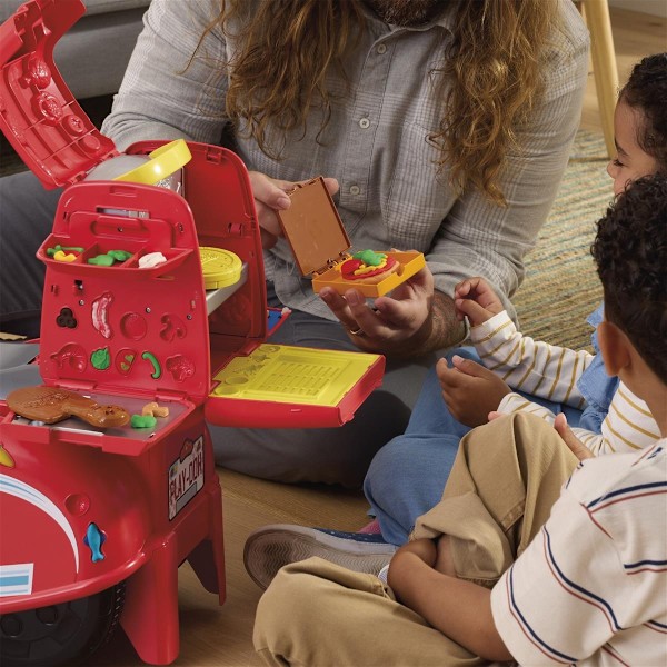 Play-Doh Pizza Delivery Scooter Lekset multifärg