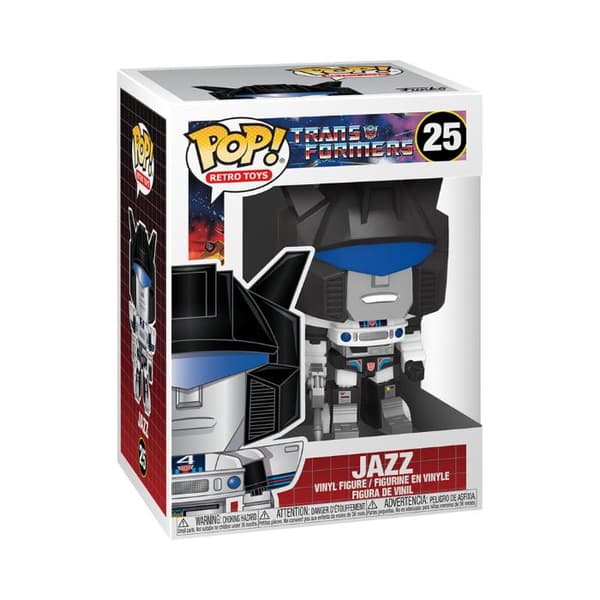 Funko! POP Retro Toys Transformers Jazz 25 multifärg