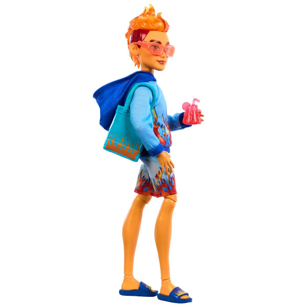 Monster High Scare-adise Island Heath Burns Docka multifärg