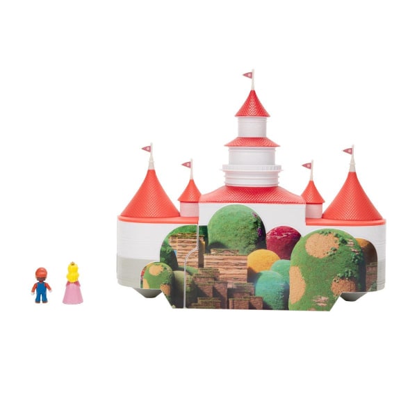 Super Mario Movie Mini Mushroom Kingdom Castle multifärg