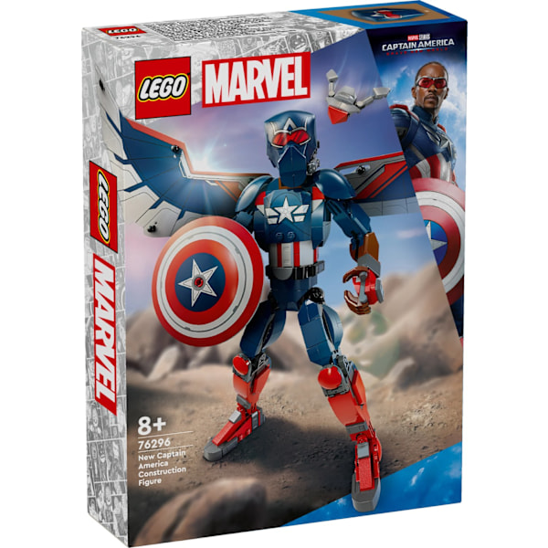 LEGO® Marvel  Byggfigur Nya Captain America 76296 multifärg