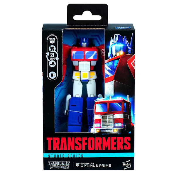 Transformers Studio Series Deluxe Class Devastation Optimus Prime multifärg