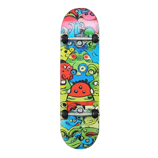 Skateboard 78,5cm Monsters multifärg